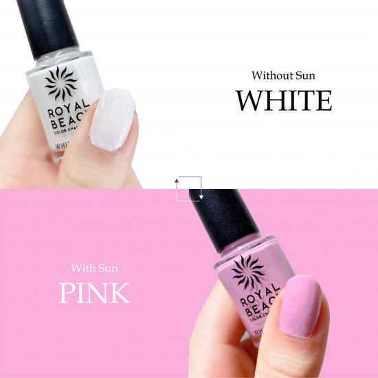 ROYALBEACHｶﾗｰﾁｪﾝｼﾞﾈｲﾙC-04 WHITE・PINK　※6/25-7/1頃より順次配送