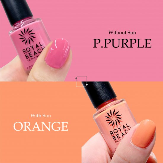 ROYALBEACHｶﾗｰﾁｪﾝｼﾞﾈｲﾙC-09 P.PURPLE・ORANGE　※6/25-7/1頃より順次配送