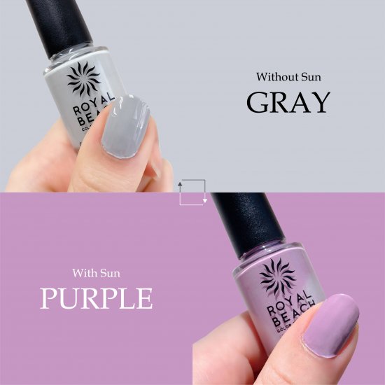 ROYALBEACHｶﾗｰﾁｪﾝｼﾞﾈｲﾙC-11 GRAY・PURPLE　※6/25-7/1頃より順次配送
