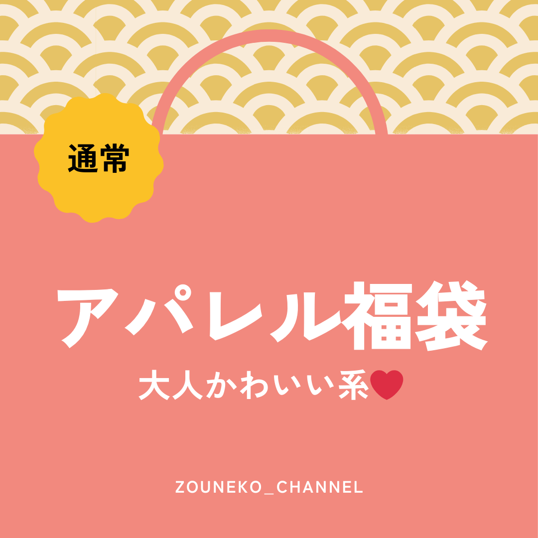 【福袋2025】アパレル福袋「大人かわいい系‪‪❤︎」通常Ver.　※12/10〜16より順次発送