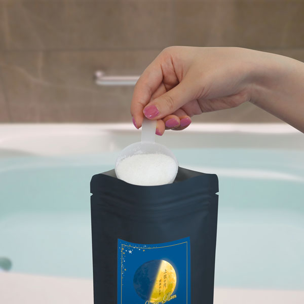 MoonEPSOM SALT(ﾑｰﾝｴﾌﾟｿﾑｿﾙﾄ）600g 上弦の月の香 ※3/5~3/11より順次発送予定