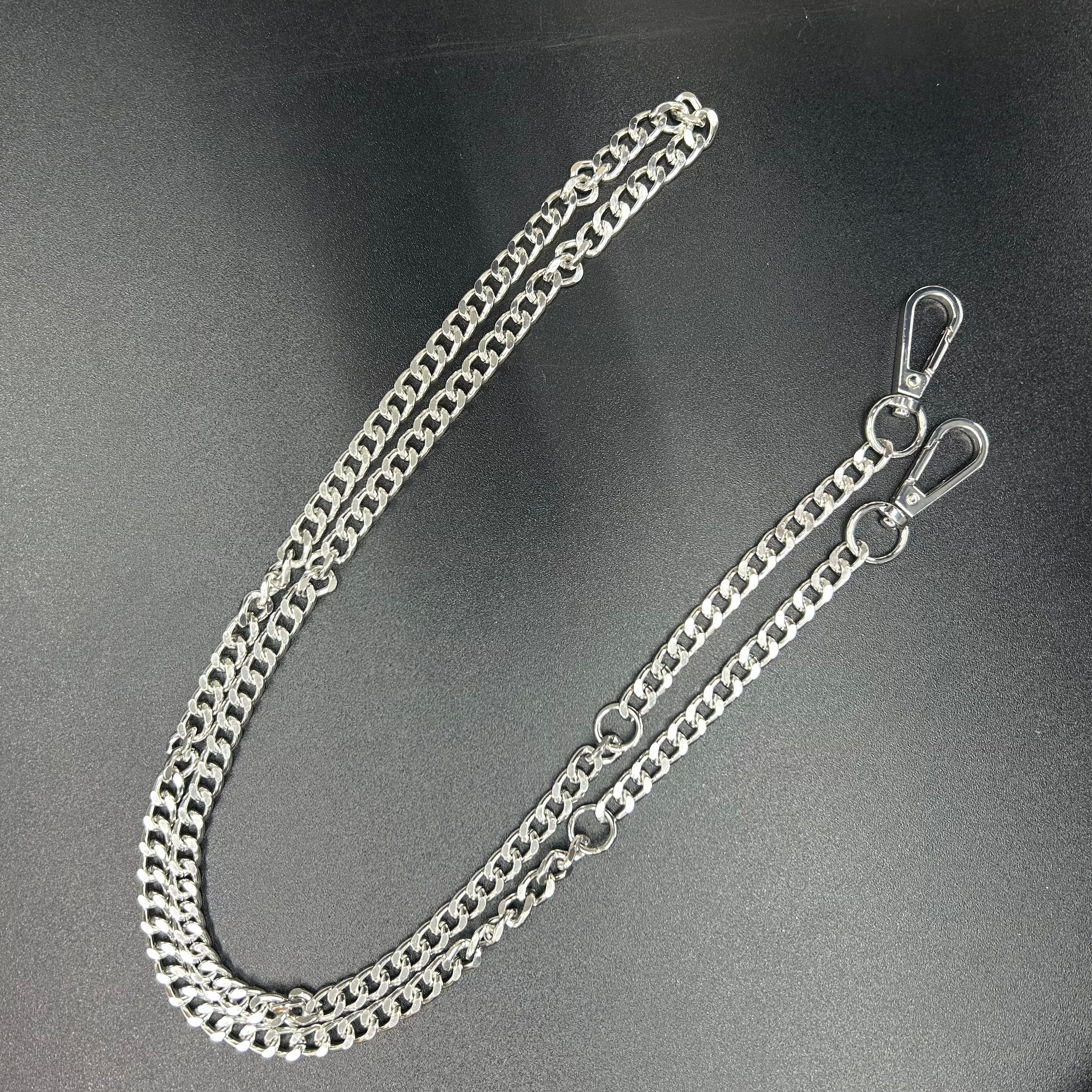 【本牛革】レザー ショルダーバッグ ビット金具 -ブラック-　※3/12-18より順次発送予定