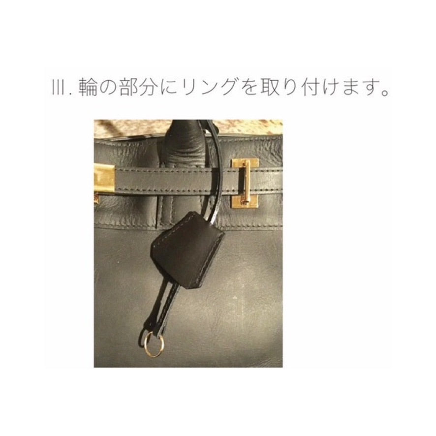 超希少美品✨ブルネロクチネリ　レザー　キーリング　シルバー金具　ロゴ打刻 イタリアレザーブッテーロのレザーキーリング イニシャル刻印 名