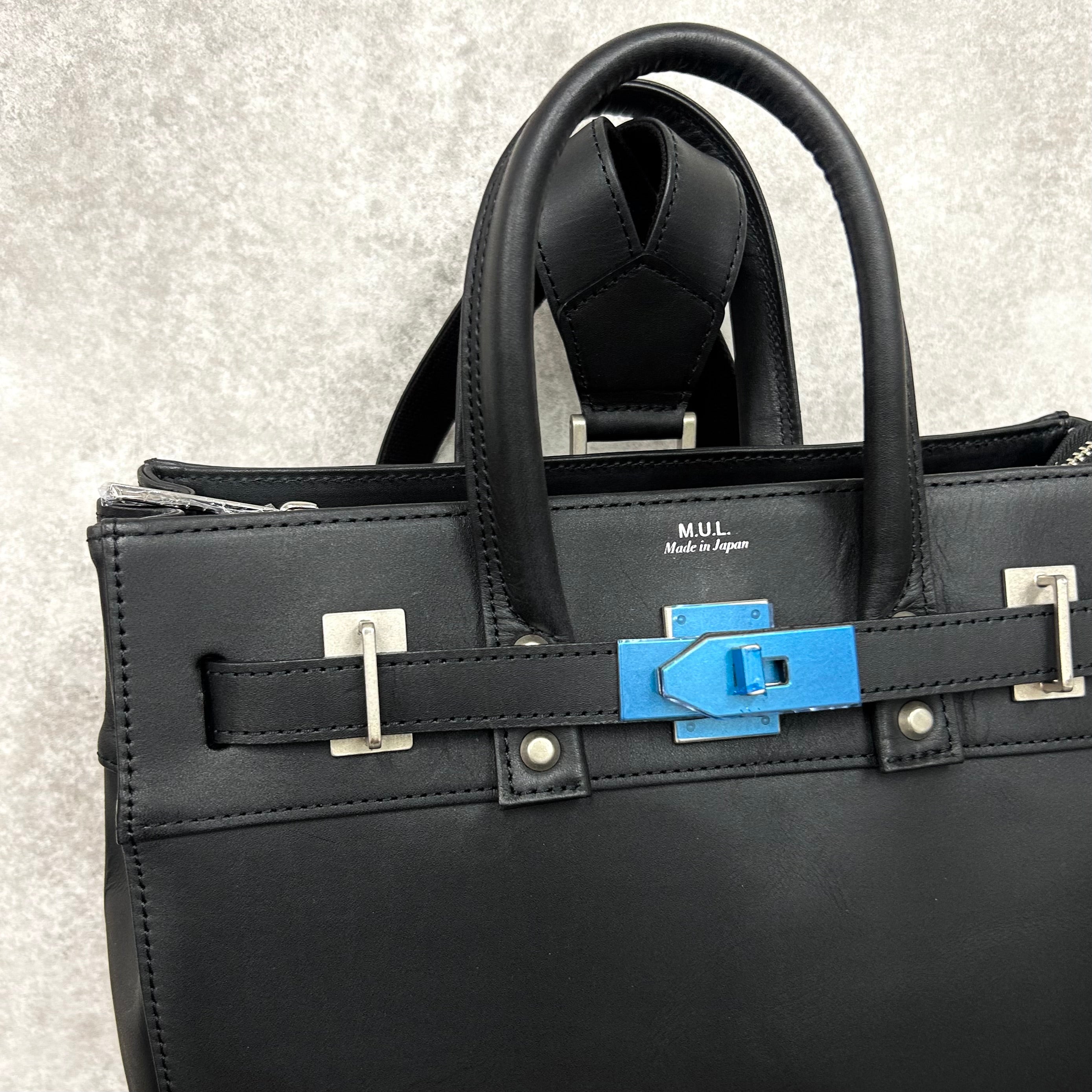 【MUL099-BK】stud バックパックM オイルレザー　ブラック　※1週間前後より事務所から発送予定