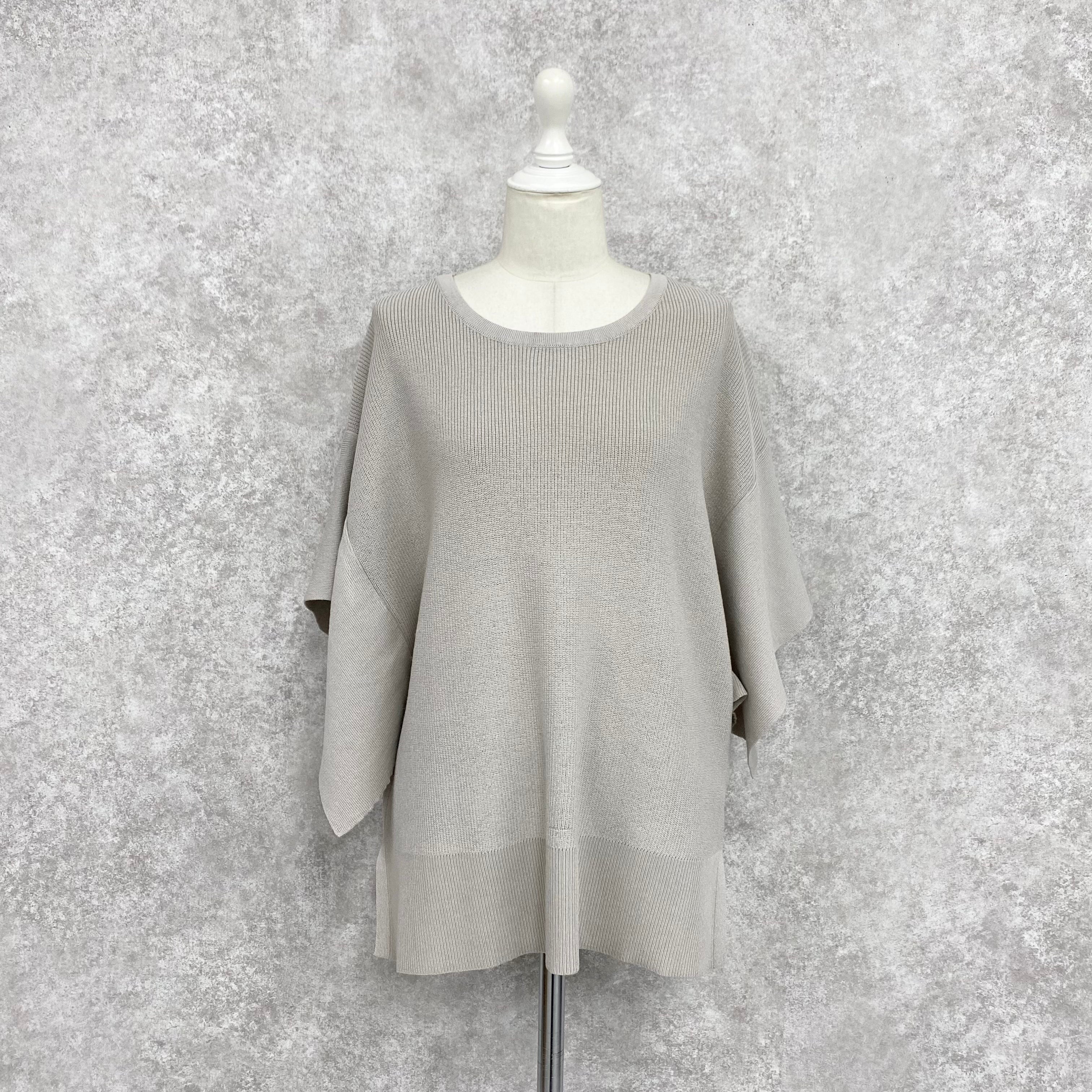 【ASYMM】Slow Knit -greige-　※7/16-22より順次発送予定