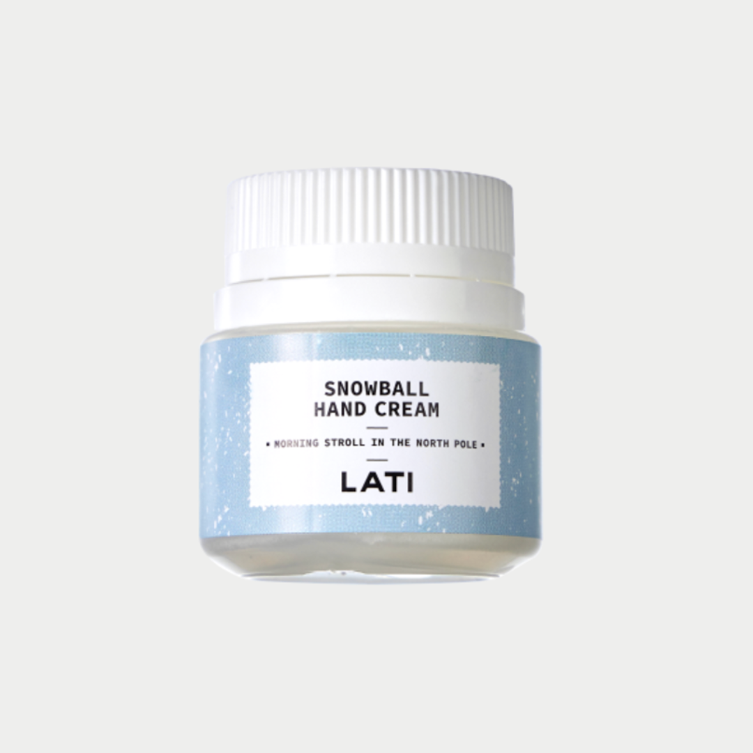 【LATI】スノーボールハンドクリーム モーニングストロールインザノースポール