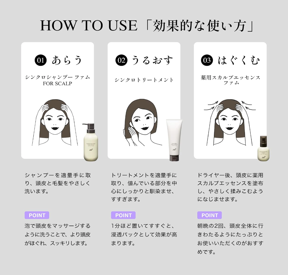 ELECTRON COSMETICS ｼﾝｸﾛｼｬﾝﾌﾟｰ ﾌｧﾑ FOR SCALP 300ml　※12/24〜30頃より順次配送
