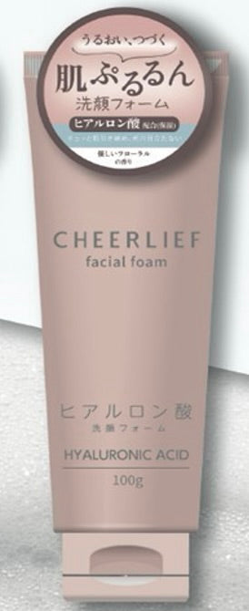 【CHEERLIEF】　洗顔フォーム　ヒアルロン酸 100g　※6/18~24頃より順次配送　※お1人様1つまで