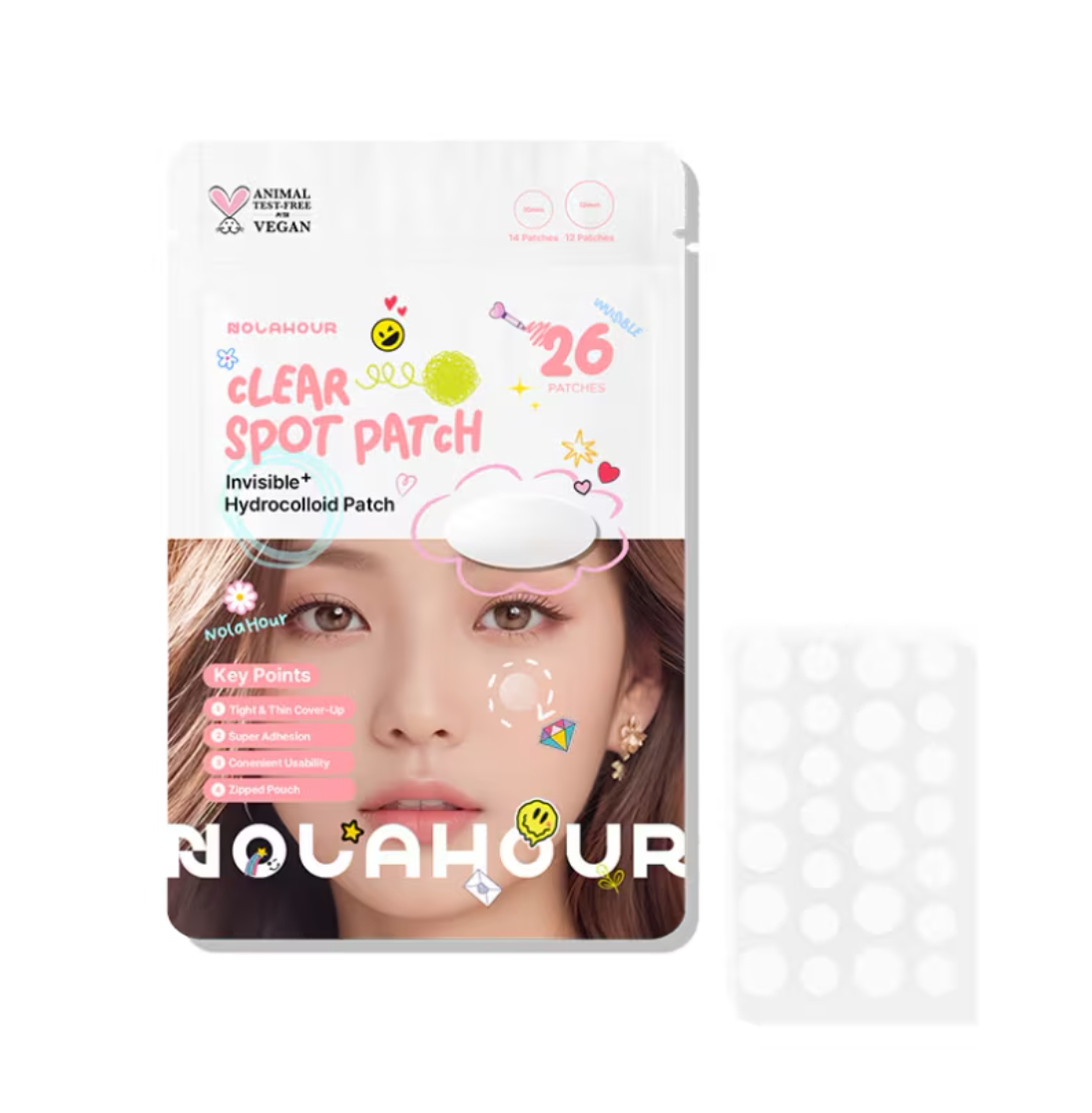 【NOLAHOUR】クリアスポットパッチ　※9/17-23より順次発送予定