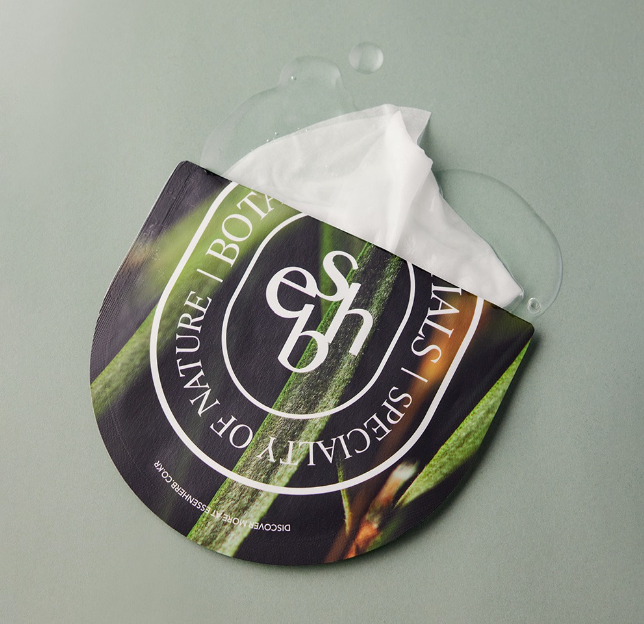 【1＋1✨】【essenherb】ティーツリーレリーフコットンマスク　※10/21-28より順次発送予定