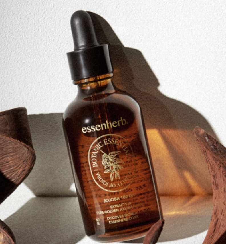 【essenherb】エッセンハーブ ホホバ 100 オイル 60ml　※1/14-20頃より順次発送予定