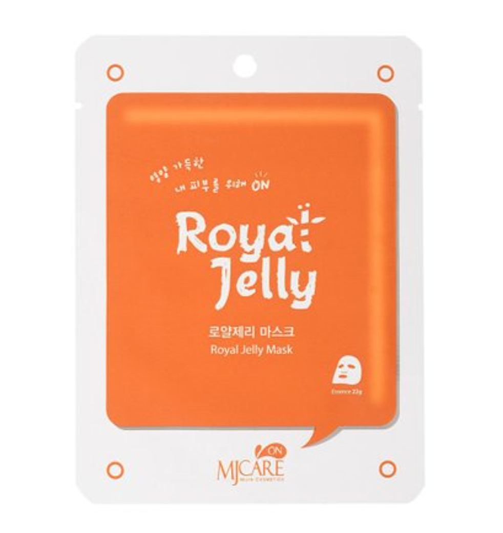 ⚠️おひとり様１点限り⚠️MJ Care ON マスクパック ローヤルゼリー 1枚入　※6/18~24迄に順次発送予定