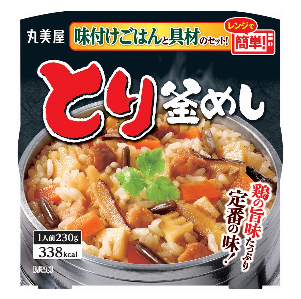 【丸美屋】とり釜めし 味付けごはん付き　※6/25-7/1迄に順次発送予定