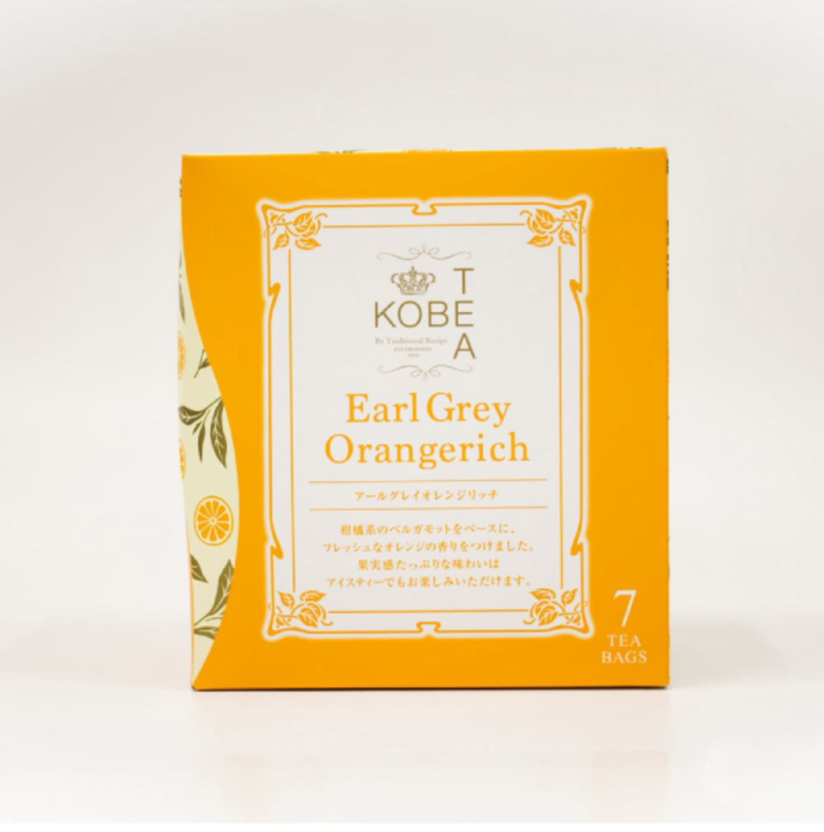 【神戸紅茶】More Cup of Tea アールグレイオレンジリッチ 7ティーバッグス　※7/2-8迄に順次発送予定