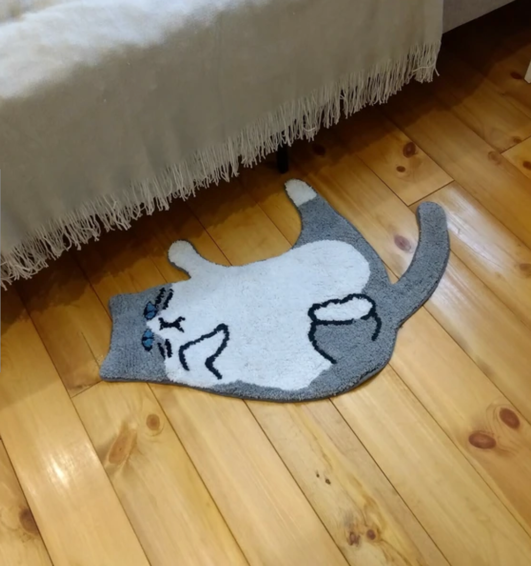 cat アクセントマット　-HACHI-　※5/7〜13迄に順次発送予定