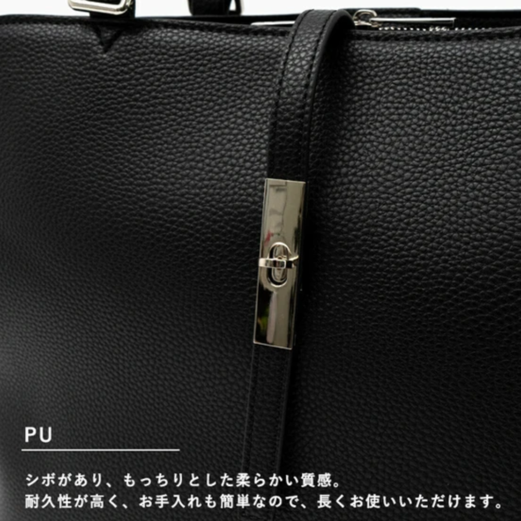 3ROOMトートバッグシルバー金具　-グレー-　※5/21~27迄に順次発送予定