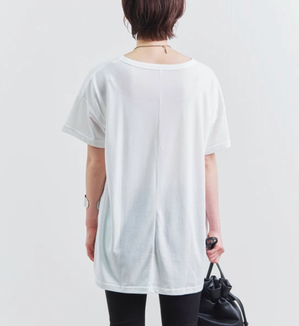 ゆるてろオーバーサイズチュニックTシャツ　※6/4-10迄に順次発送予定