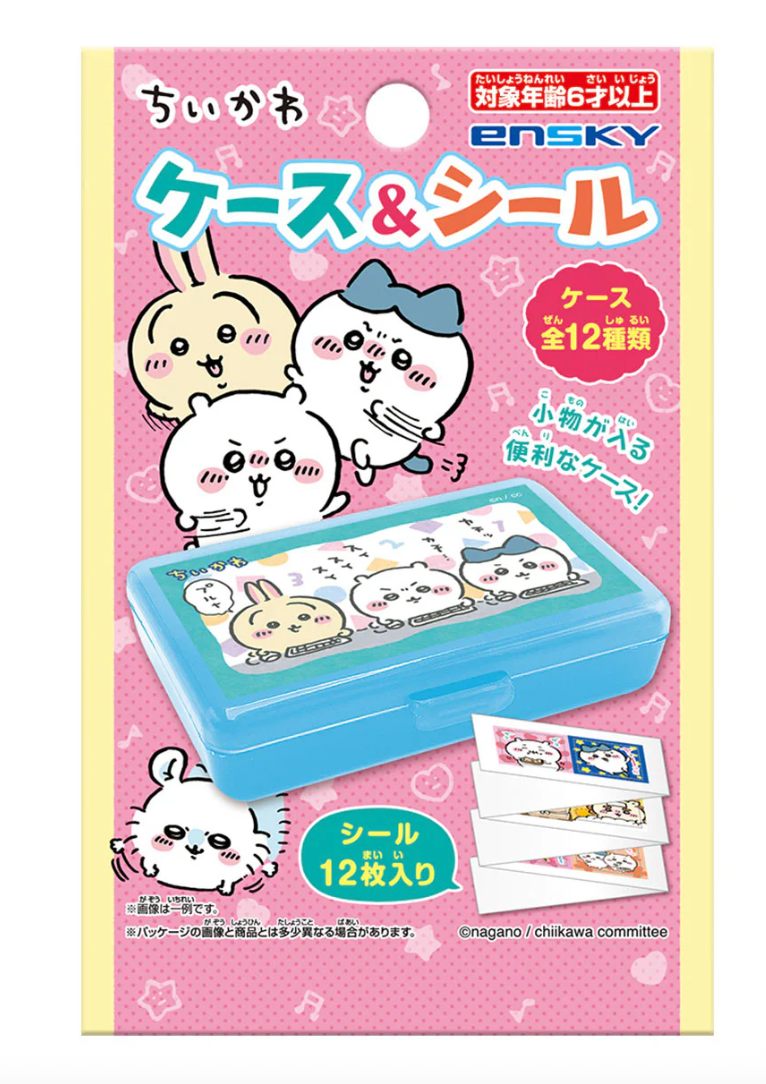 【ちいかわ】『ケース＆シール』 ※6/11-17迄に順次発送予定
