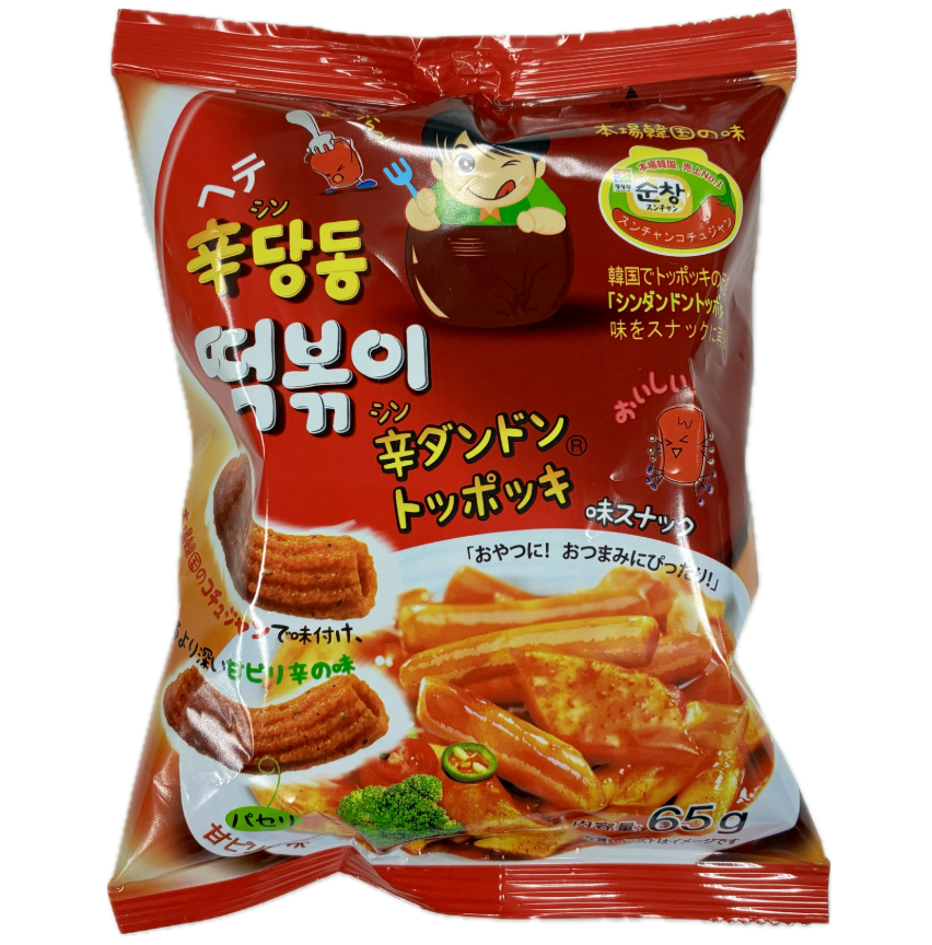 辛ダンドントッポッキ味スナック　※7/30〜8/5迄に順次発送予定
