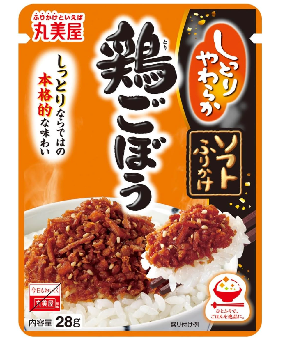 【丸美屋】ソフトふりかけ　鶏ごぼう　※8/6〜12迄に順次発送予定
