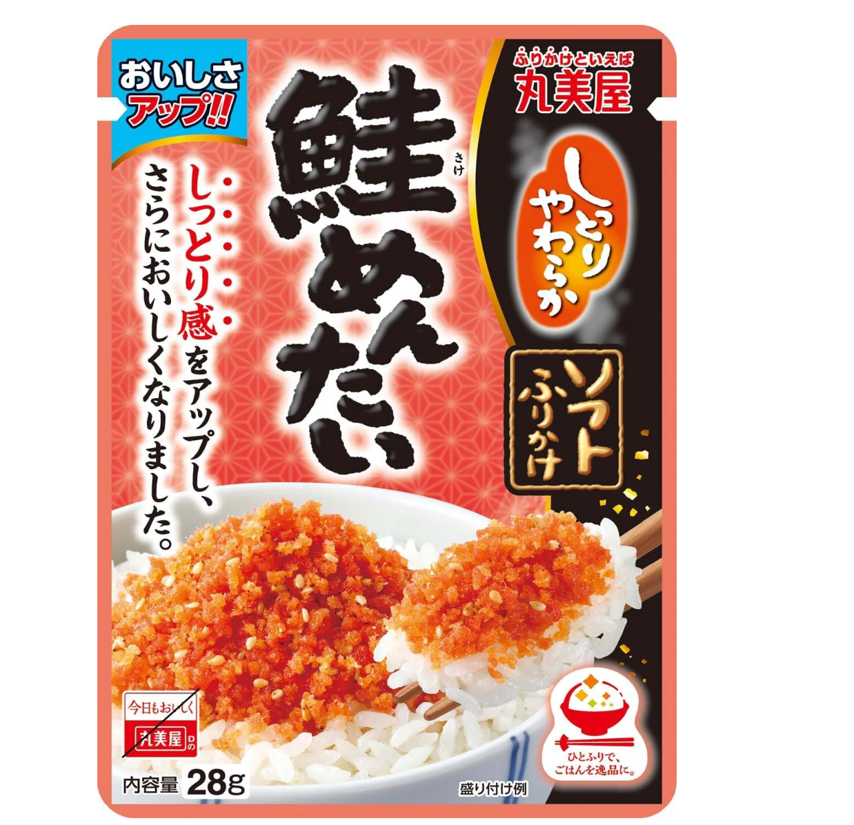 【丸美屋】ソフトふりかけ　鮭めんたい　※8/6〜12迄に順次発送予定