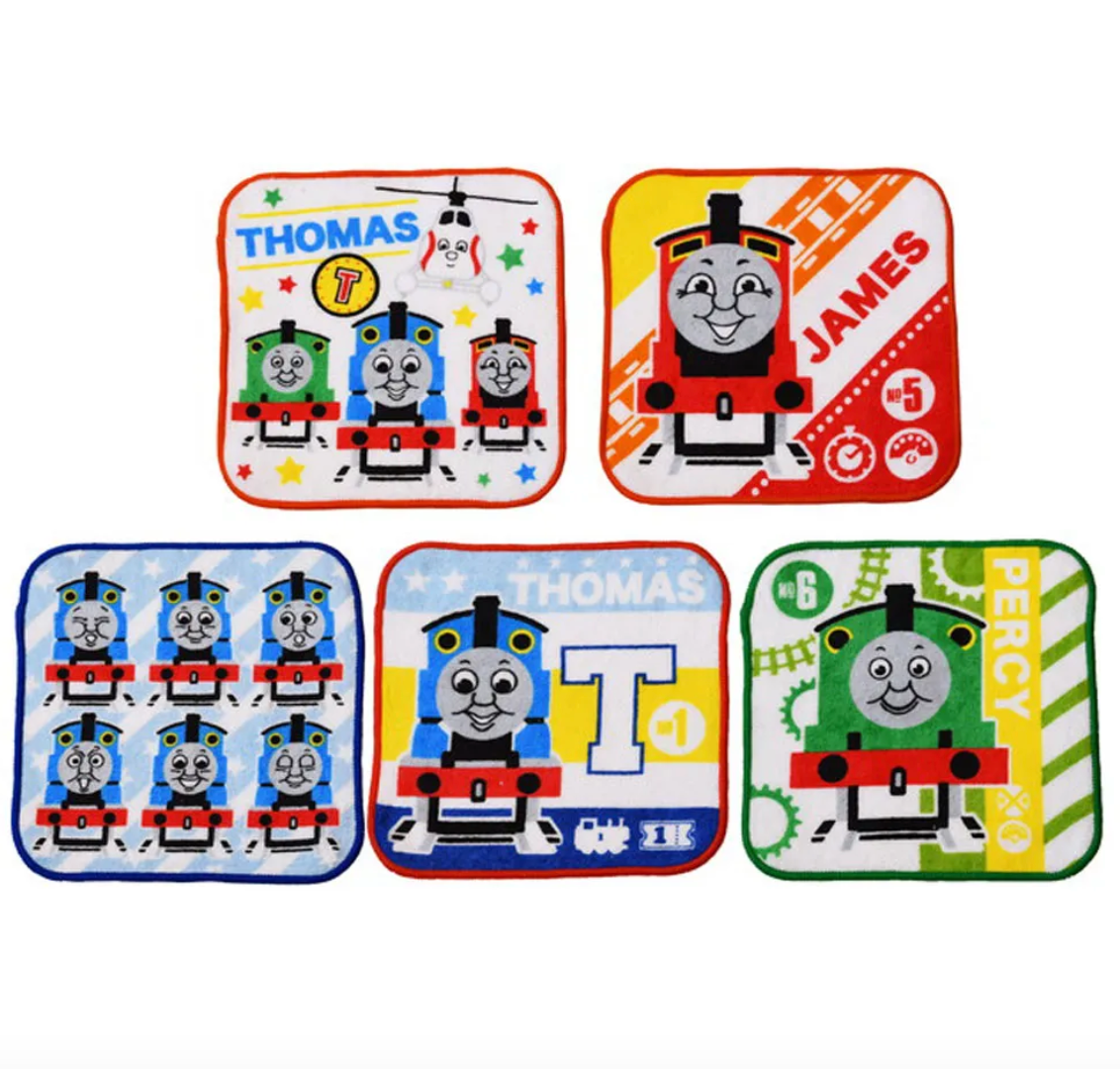 キャラクターミニタオル　5枚組　-トーマス-　※7/30〜8/5迄に順次発送予定