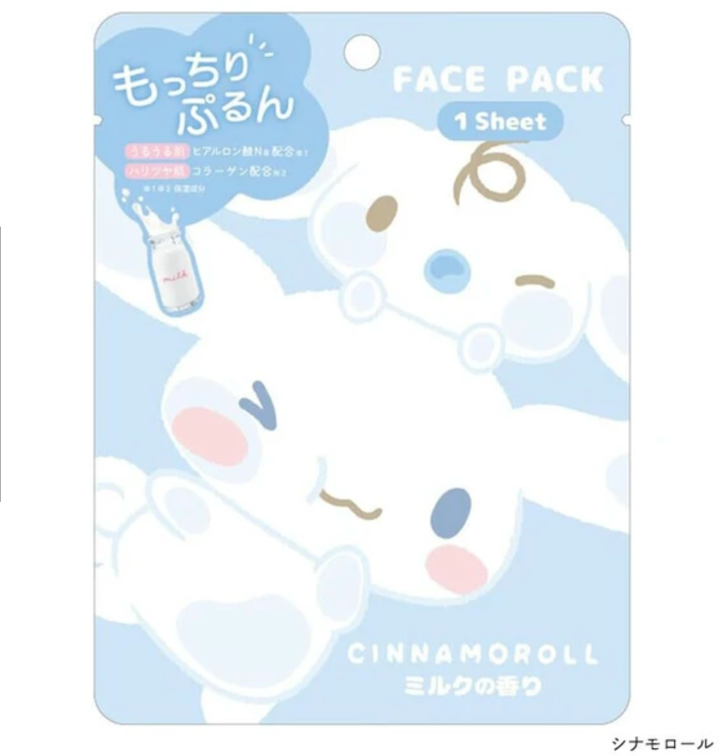 【クラックス】CRUX フェイスパック　-シナモンロール-　※7/16-7/22迄に順次発送予定