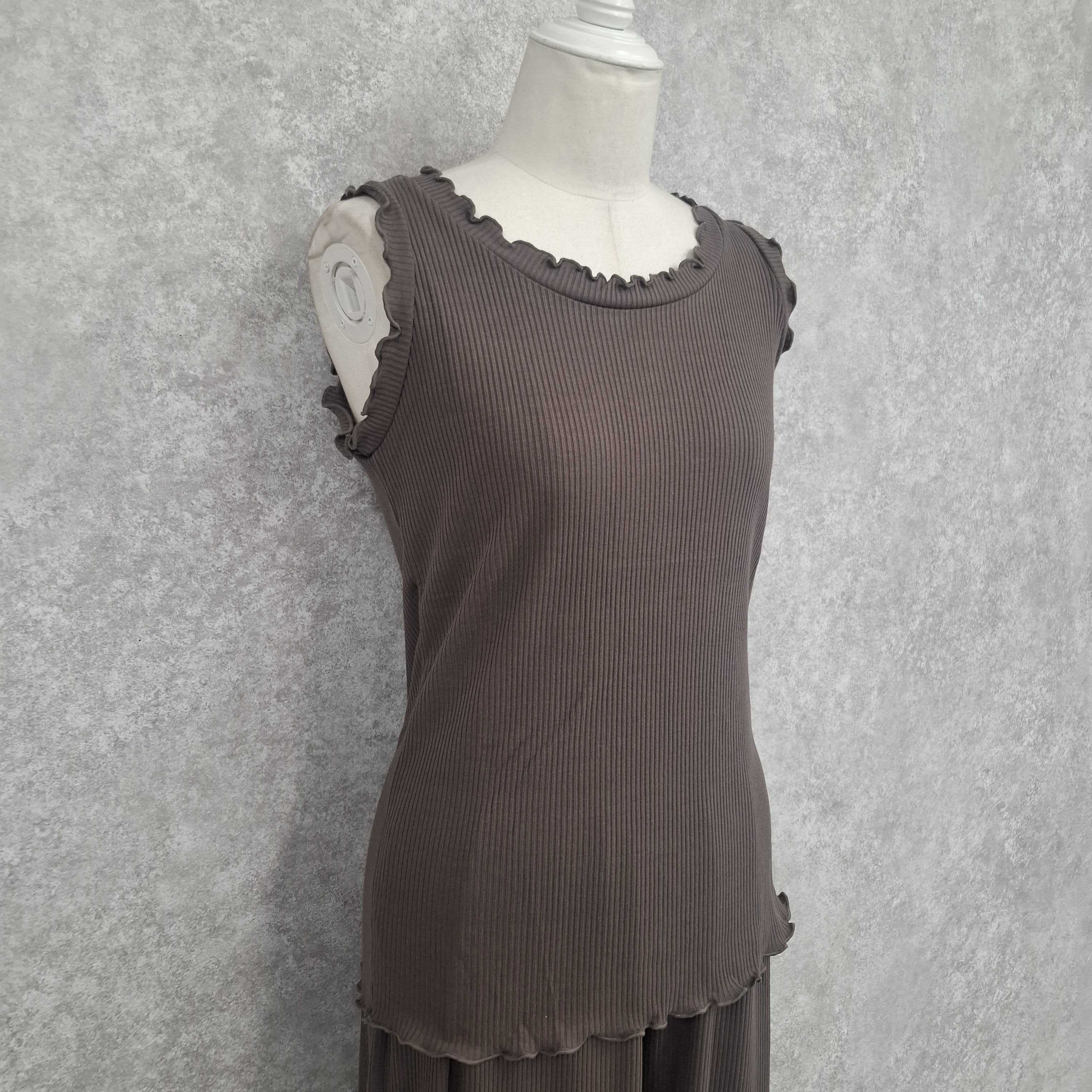 ワイドリブノースリーブセットアップ※4/2-8迄に順次発送予定