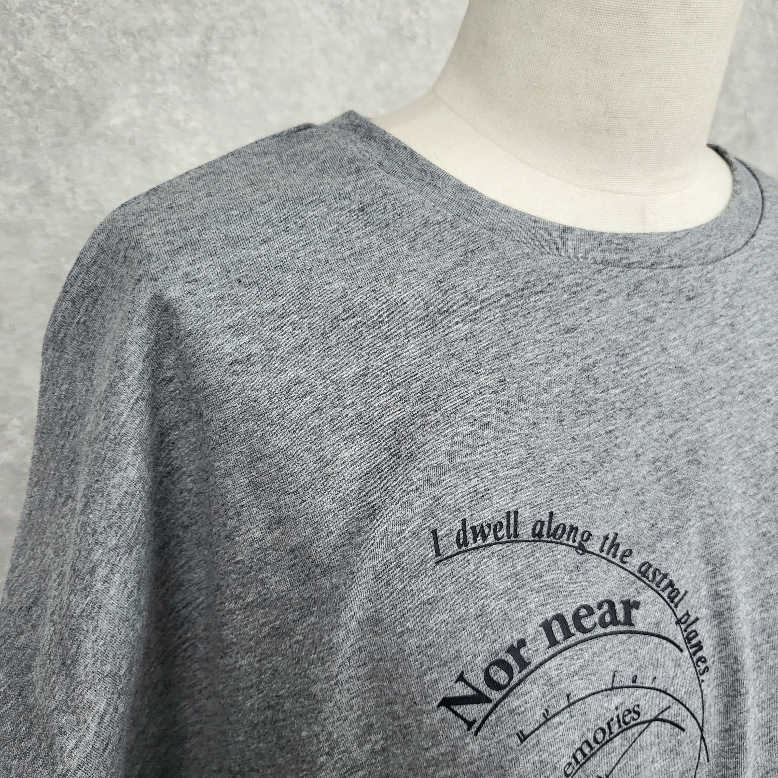 プリントビッグTシャツ　-杢グレー-　※7/16〜22迄に順次発送予定