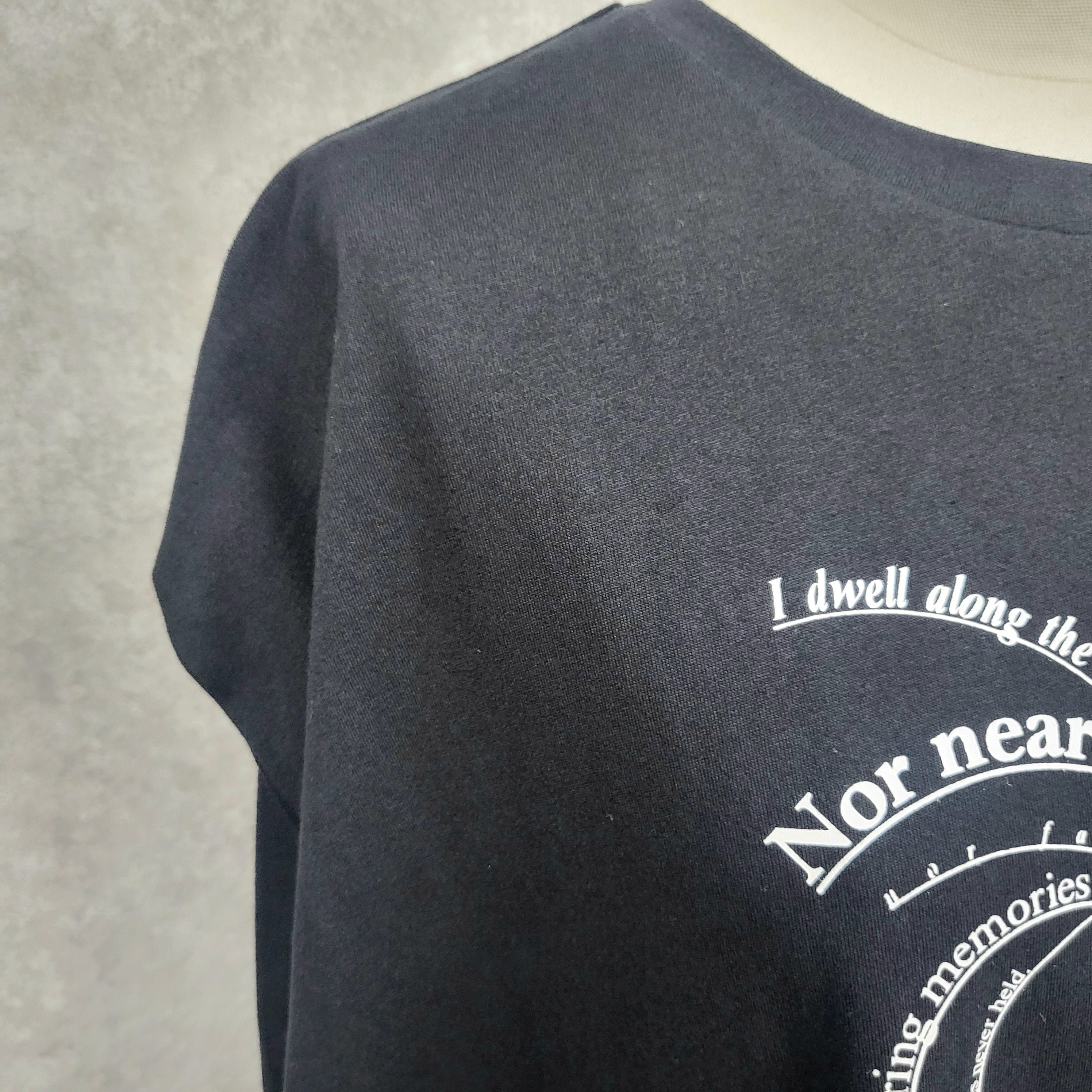 プリントビッグTシャツ　-黒-　※7/16〜22迄に順次発送予定