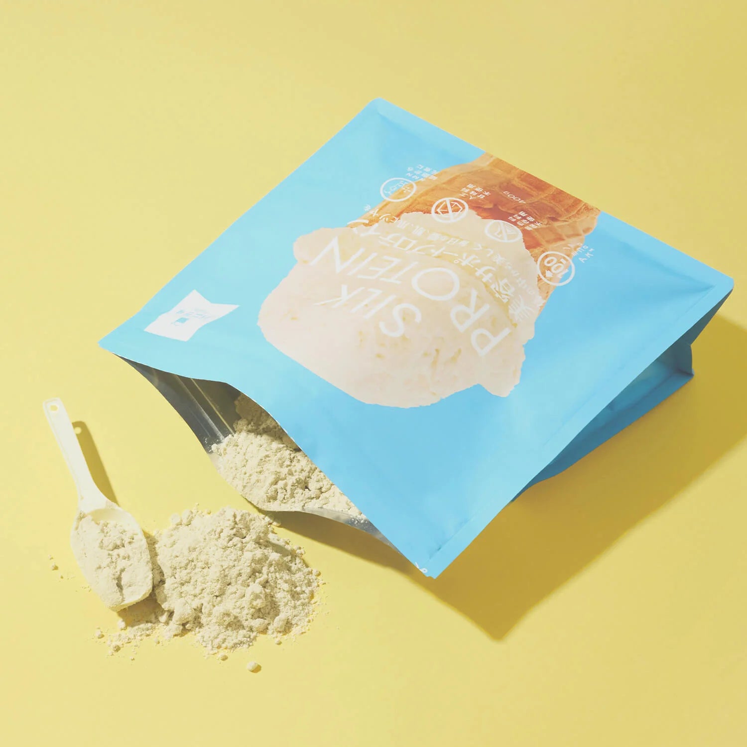SILK PROTEIN（美容ｻﾎﾟｰﾄﾌﾟﾛﾃｲﾝ）400g ﾊﾞﾆﾗ味 16.6食分　※8/6~12迄に順次発送予定