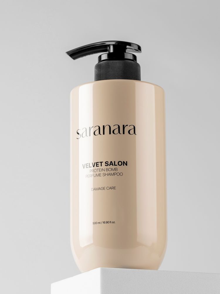 【SARANARA】ベルベットサロンプロテインシャンプー　※1/14-20頃より配送予定