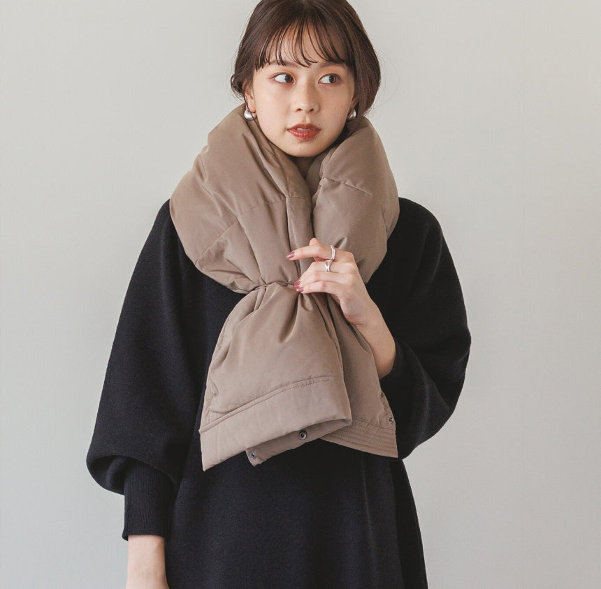 【hunch】マルチウェイ中綿ベスト　 モカ   ※2/26~3/4頃より順次配送予定