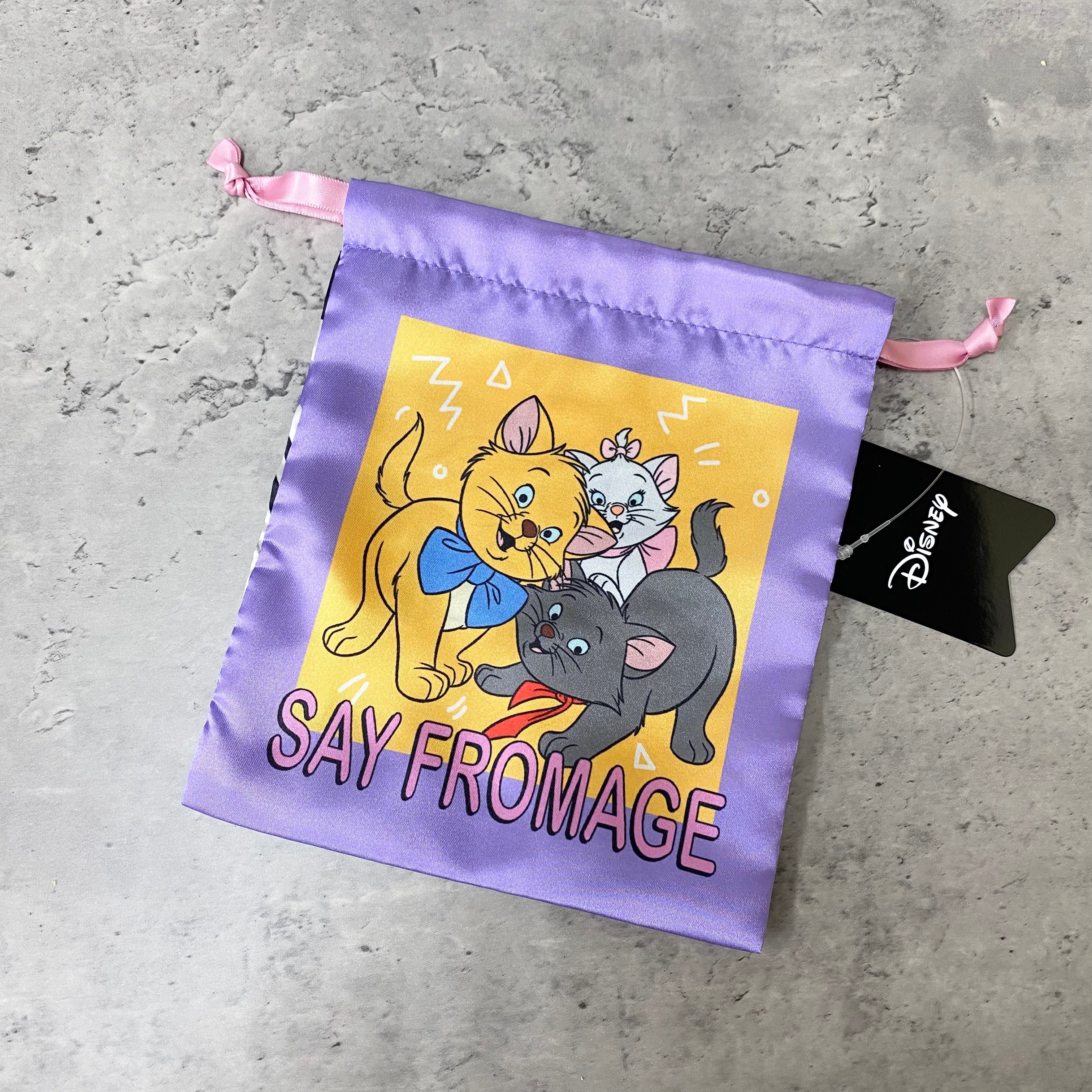 キャラクター巾着 -おしゃれキャット-　※1/7〜14より順次配送予定