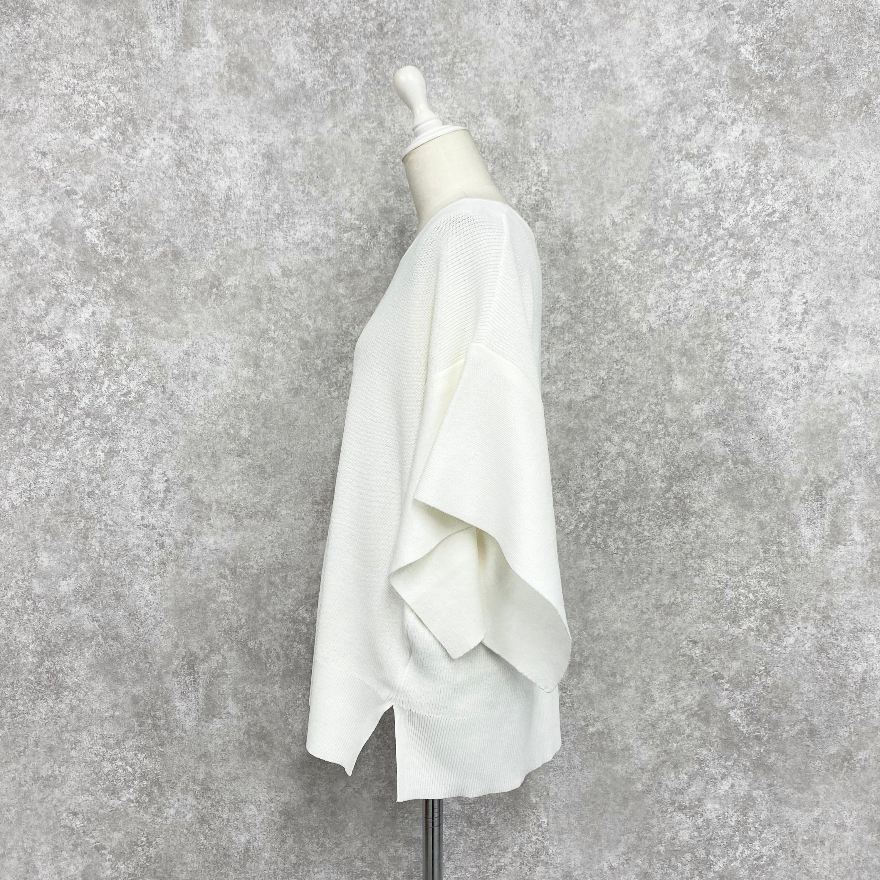 【ASYMM】Slow Knit -white- ※8/6-12迄に順次発送予定