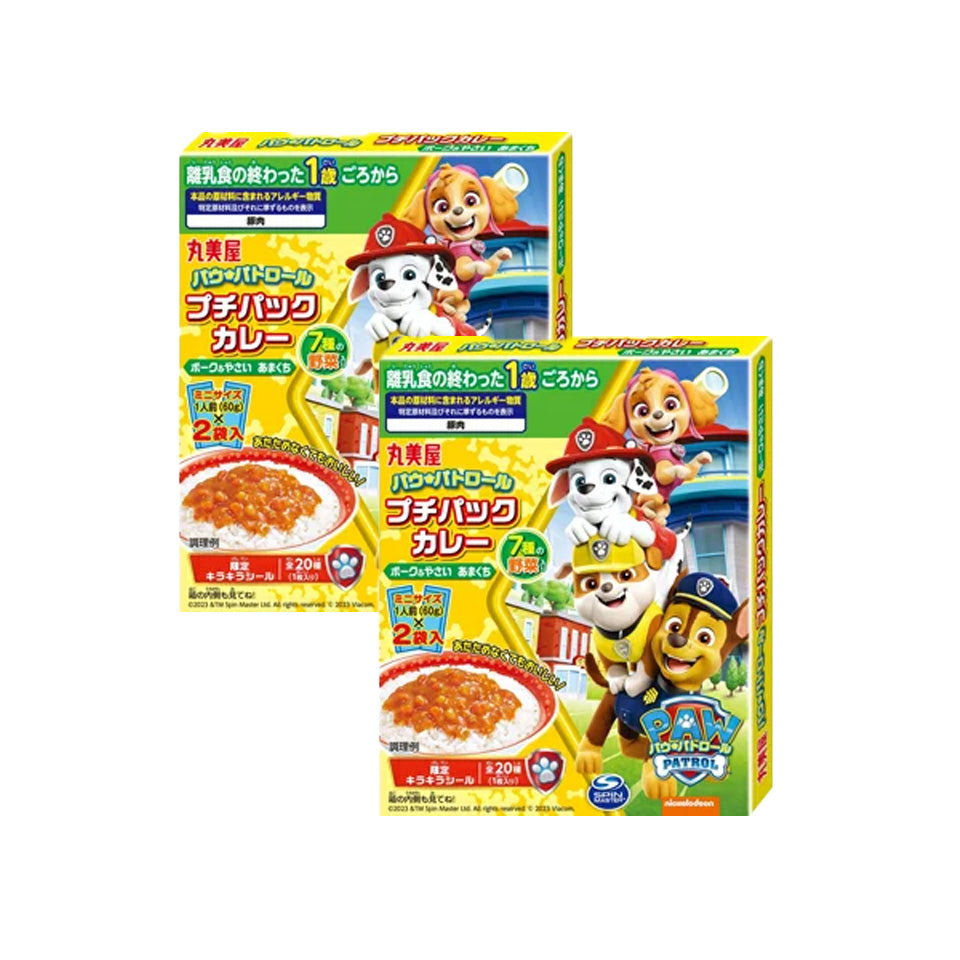 【丸美屋】パウ・パトプチカレーＰＹ甘口　2個セット　※5/14-17配送予定