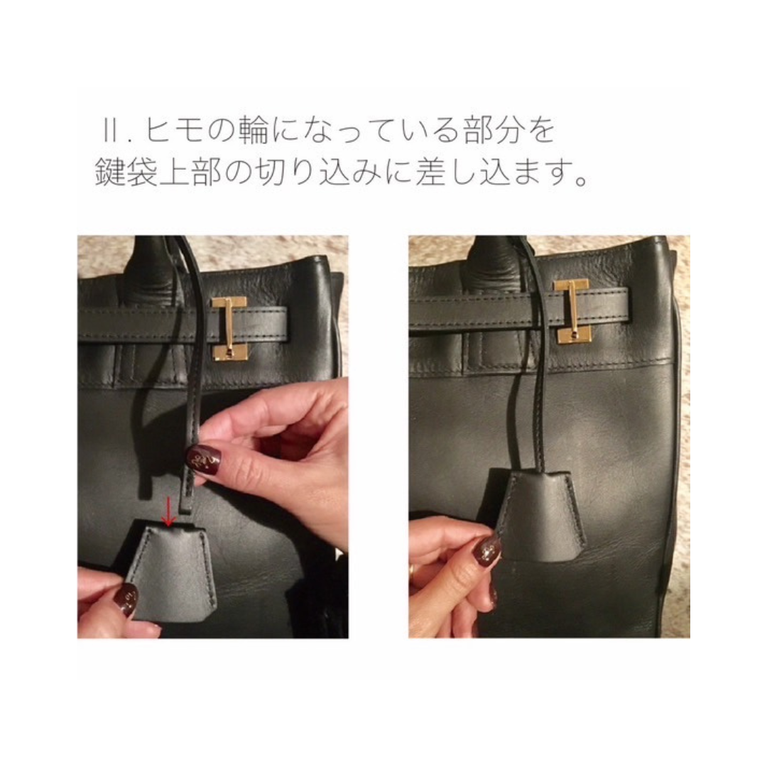 【MUL097-GLD】レザーキーネックレス キルティング型押し　-ブラック-　ゴールドライン入り　※7/2〜7/12より事務所から順次発送予定