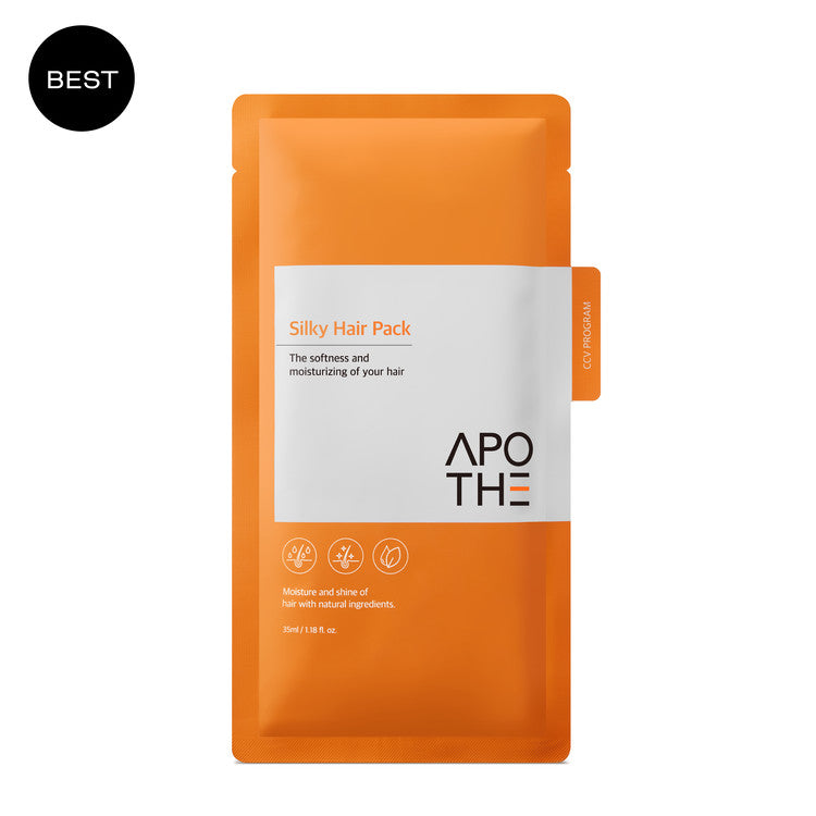 【APOTHE】シルキーヘアパック 35ml×5個　※1/14-20頃より配送予定