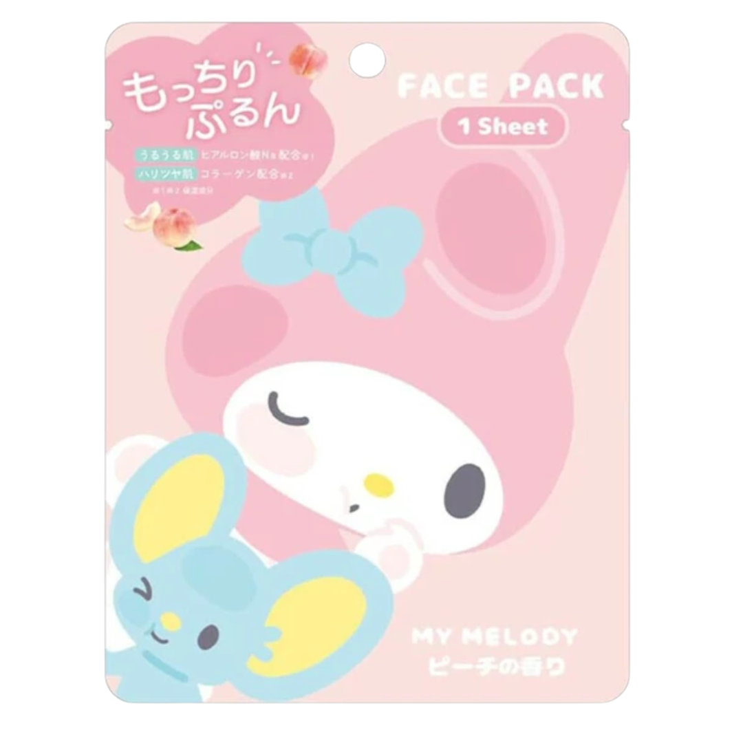【クラックス】CRUX フェイスパック　-マイメロディ-　※7/16-7/22迄に順次発送予定