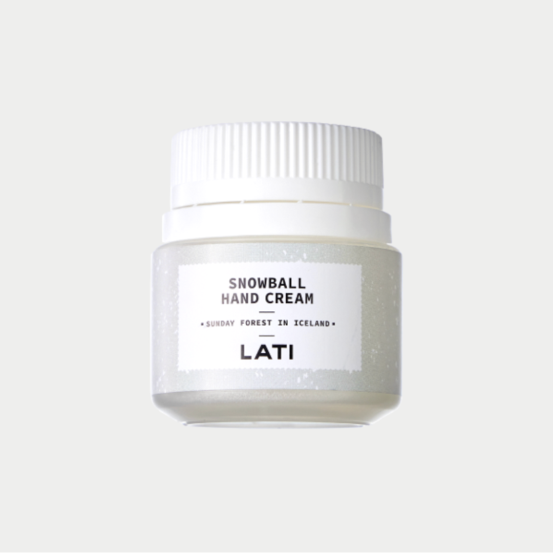 【LATI】スノーボールハンドクリーム  サンデーフォレストインアイスランド