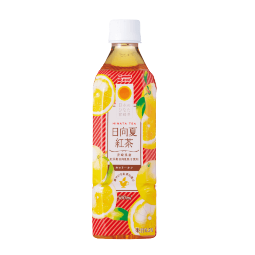 日向夏紅茶 500ml PET 24本セット　※6/25〜7/1迄に順次発送予定