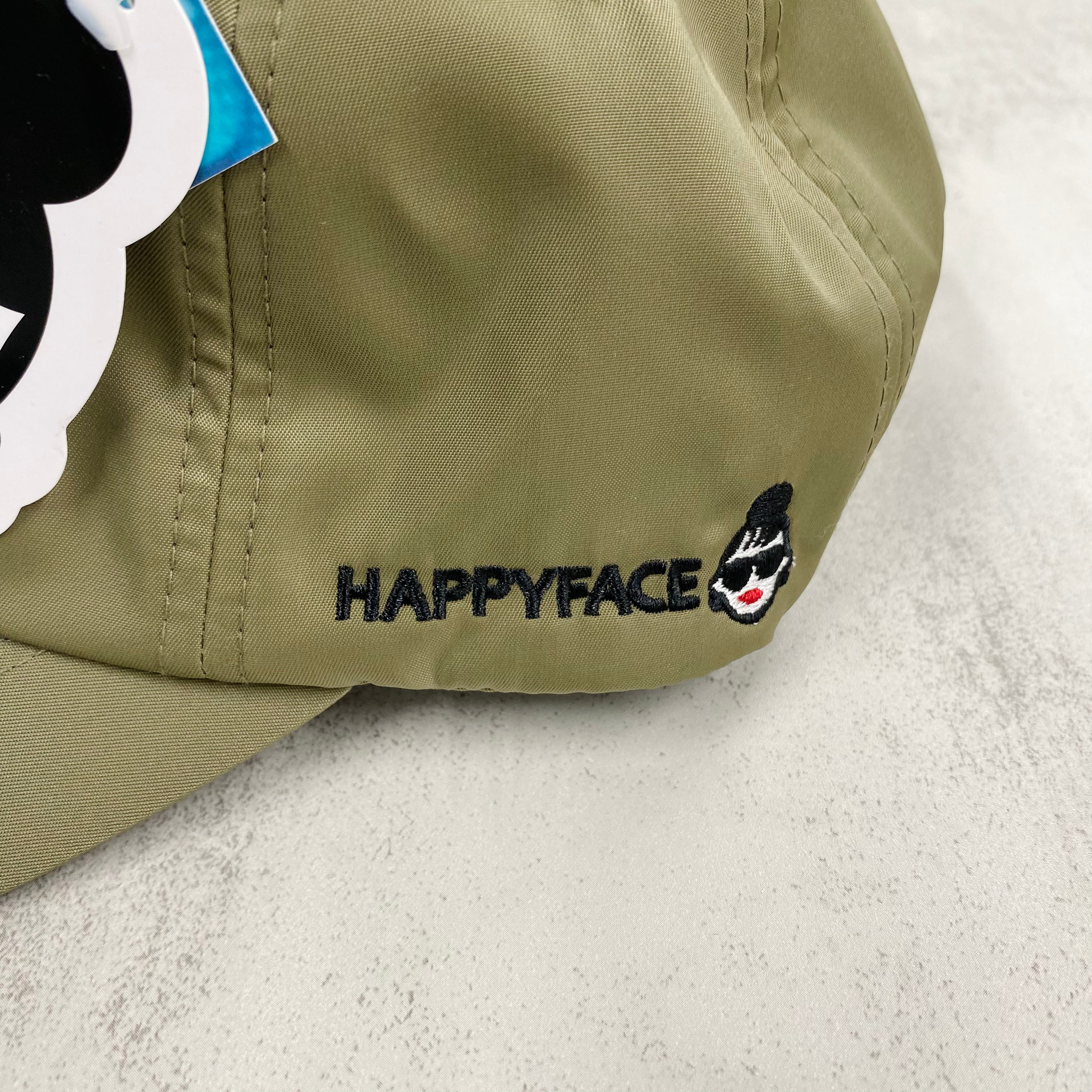 【HAPPYFACE】ＥＭＭＡナイロンキャップ　カーキ　※10/22〜28より順次配送