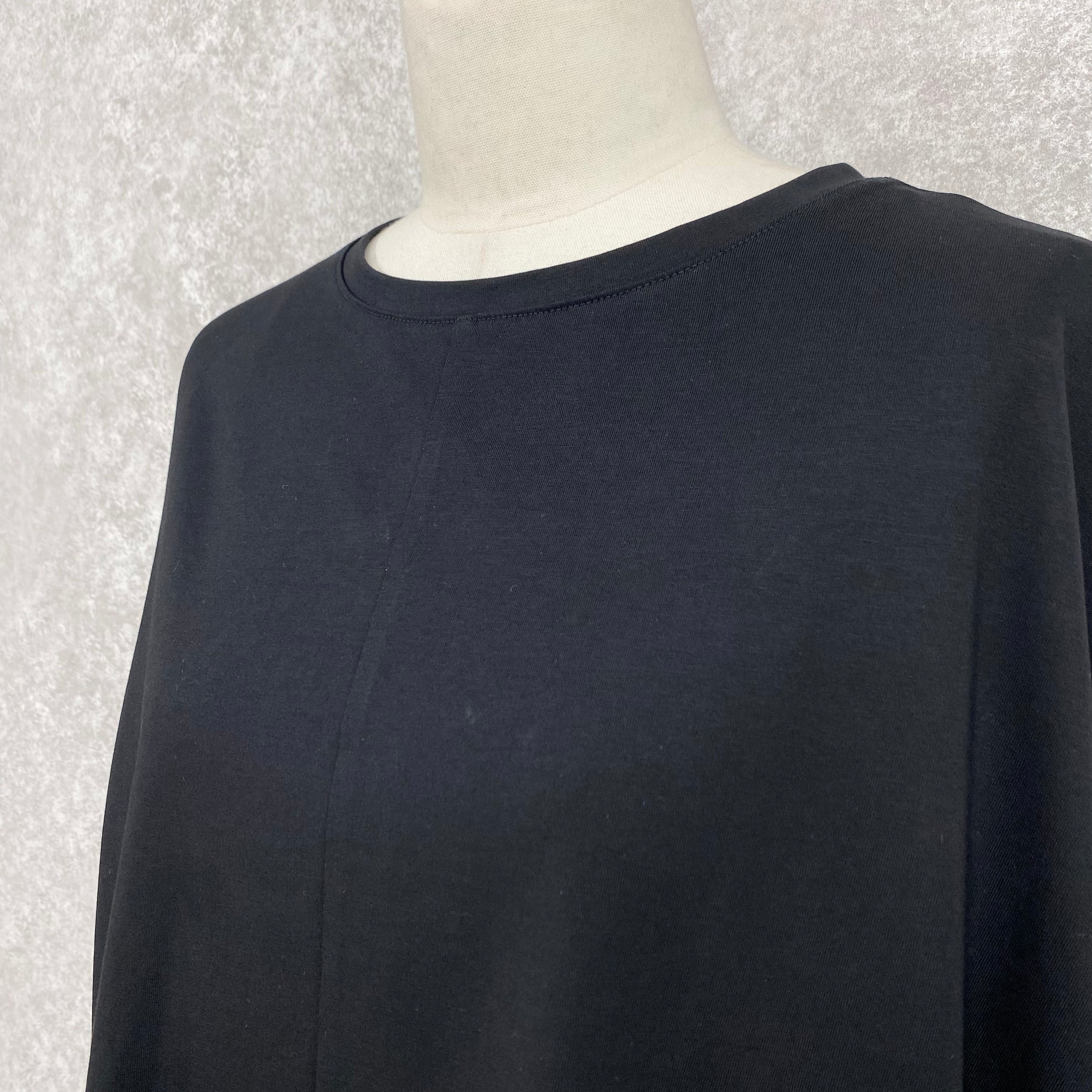 【ASYMM】VOID TEE -black-　※7/16-22より順次発送予定