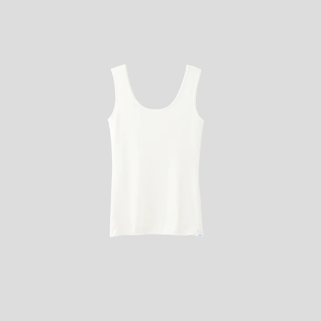 【裏表前後なし/綿】 WOMENS ∞ タンクトップ/ 白  ※10/22〜28頃より順次発送
