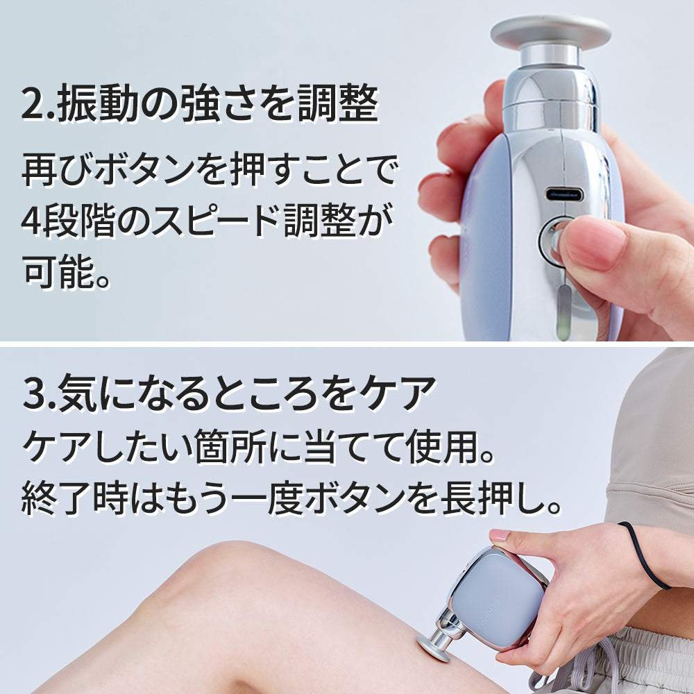【ハローキティ フェイシャルブラシセット🎀】【Dr.AiR】エクサガン ポケット　-グレイッシュピンク-　※ 3/26〜4/1頃より順次発送予定