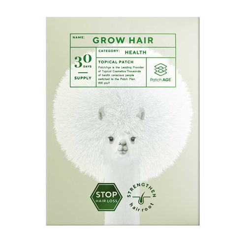 PatchAge Growhair(ｸﾞﾛｰﾍｱ) 30Patch　 ※8/6~12迄に順次発送予定