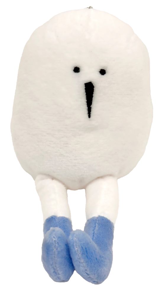 たまごあしのおすわりマスコット　-ブルー-　※1/28-2/3頃より順次発送