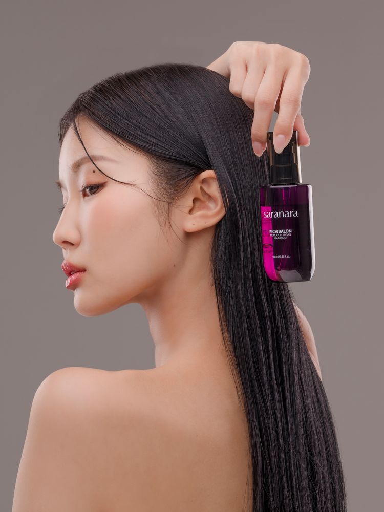 【SARANARA】モロッカンアルガンヘアオイル100ml 　※1/14-20頃より配送予定
