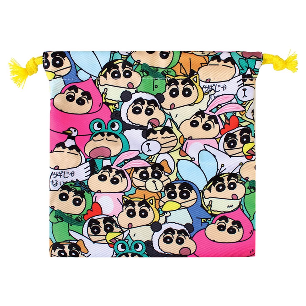 しんちゃんフラット巾着 ぎゅうぎゅう／変身しんちゃん　※1/28〜2/3頃より順次発送予定