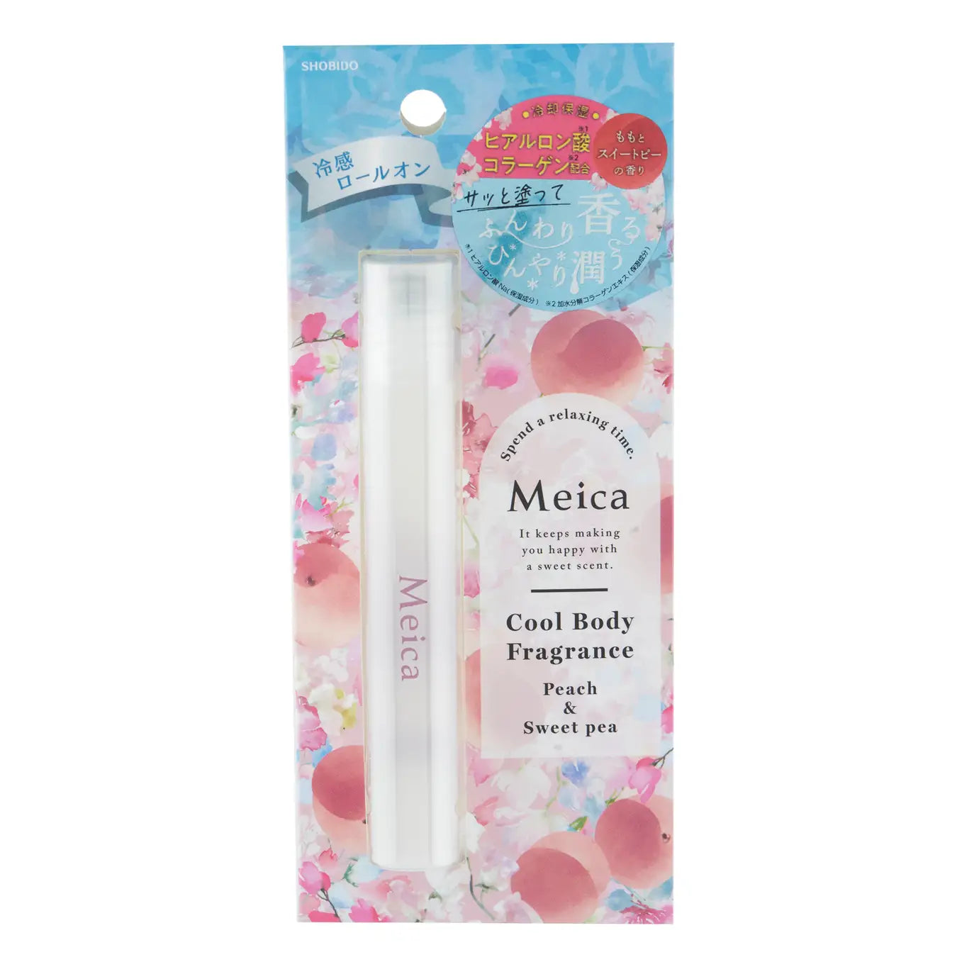 Meica クールボディフレグランス　ピーチ＆スイートピーの香り　※6/18~6/24迄に順次発送予定